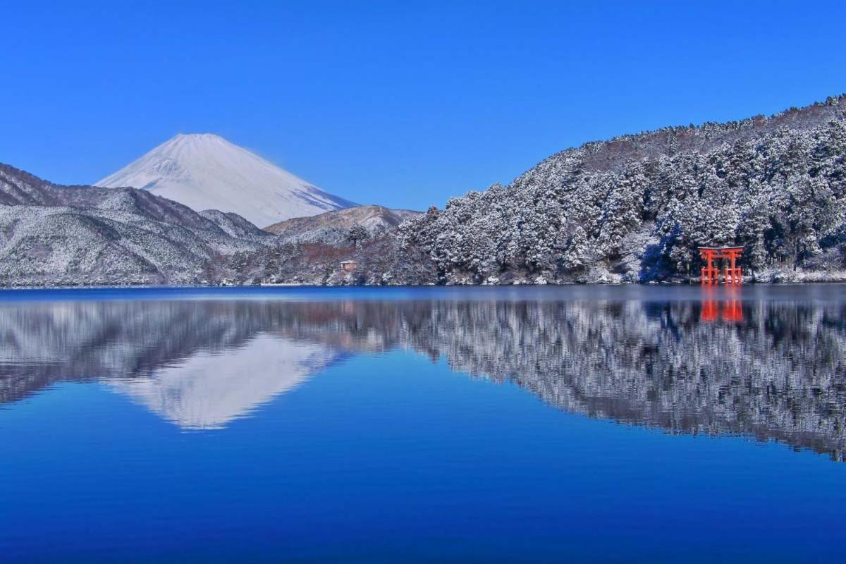 New Open『天然温泉』芦ノ湖畔の完全貸切別荘 Hakone Buitenkant foto